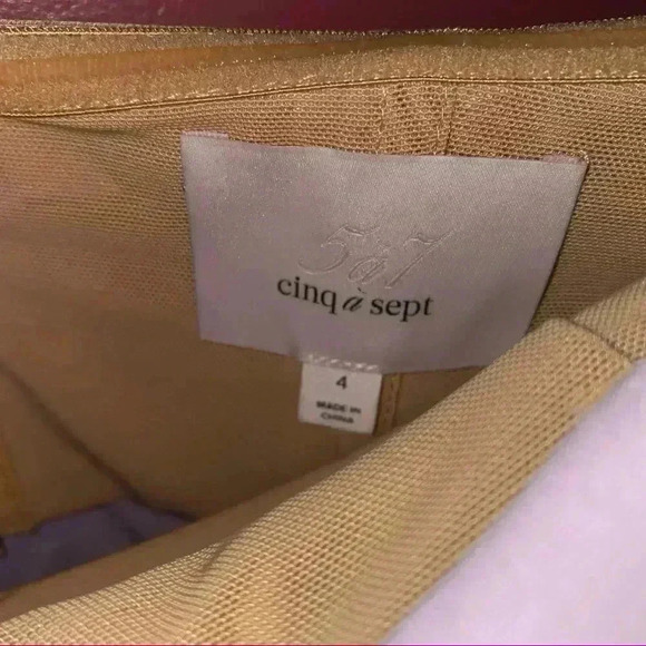 CINQ A SEPT Cassandra Ruffle Strapless Minidress - Picture 2 of 9